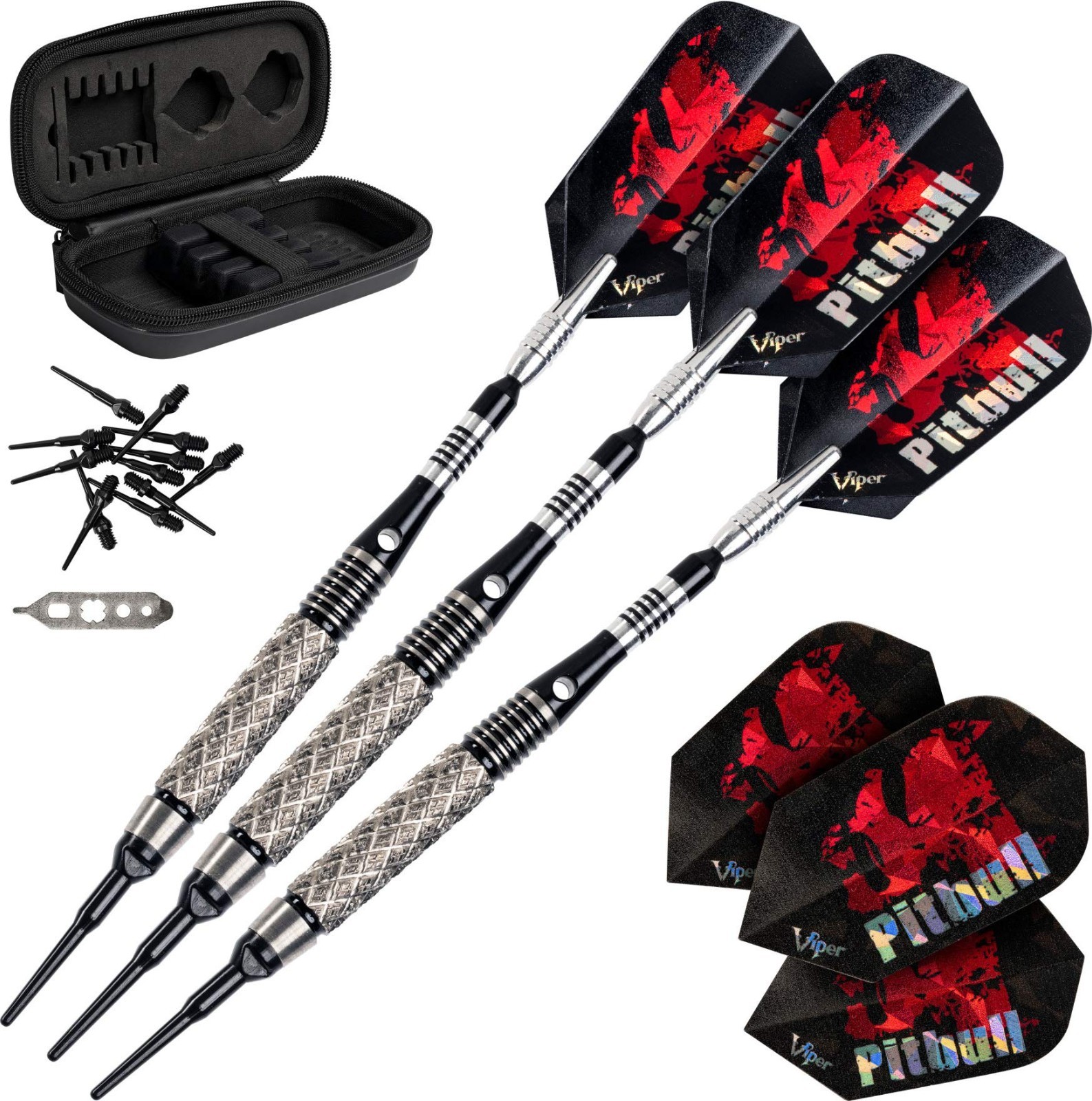 90% Tungsten Soft Tip Dart Set - 18g, Precision Darts for Ultimate Performance