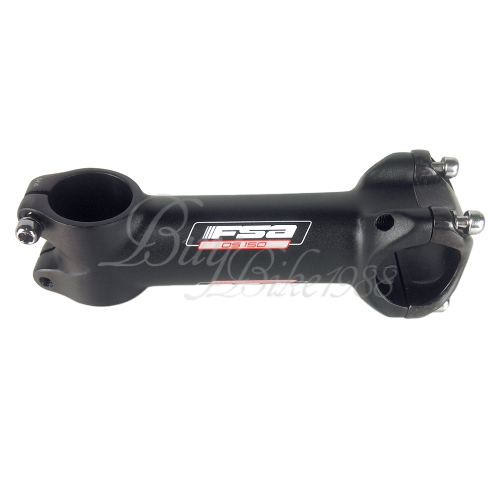 NEW FSA OS 150 XTC Alloy Carbon Cap Bike Stem 31.8mm 120mm  1 1/8" 28.6mm BLACK