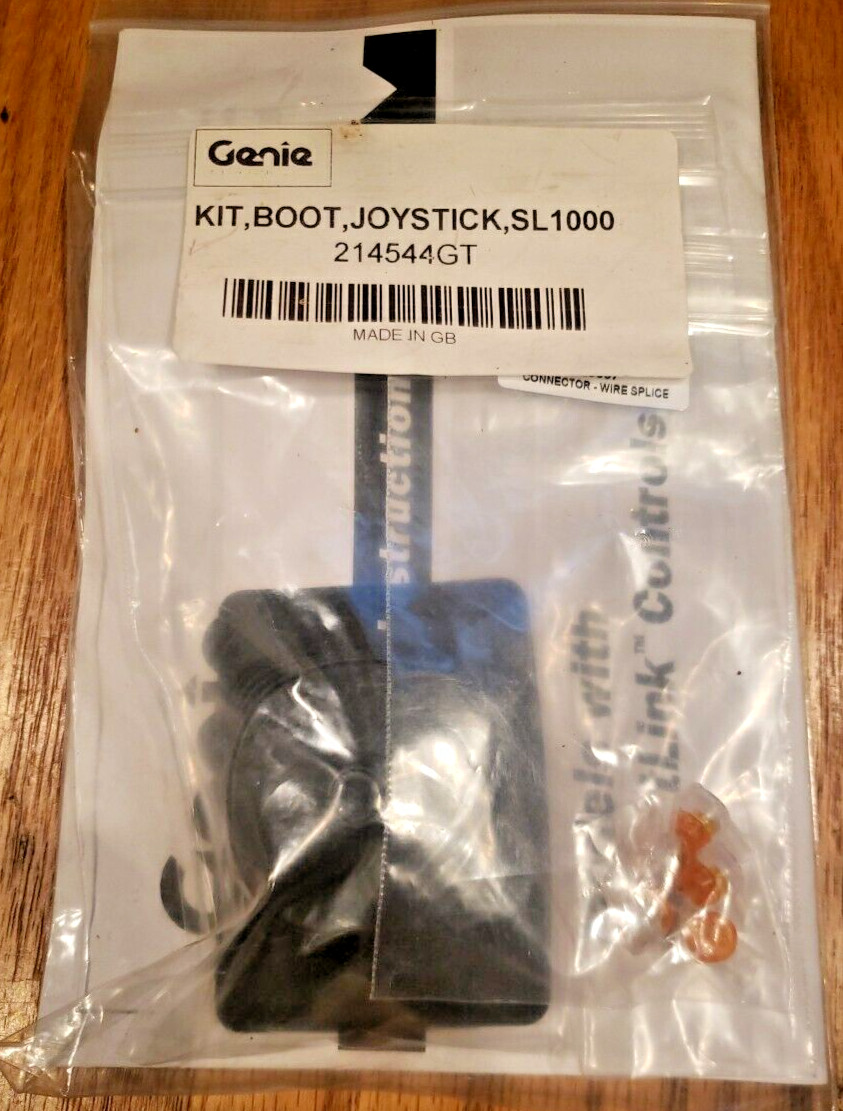214544GT 214544 OEM SL1000 Joystick Boot Kit fits Genie Lift GR-12 GS1532 GS1930
