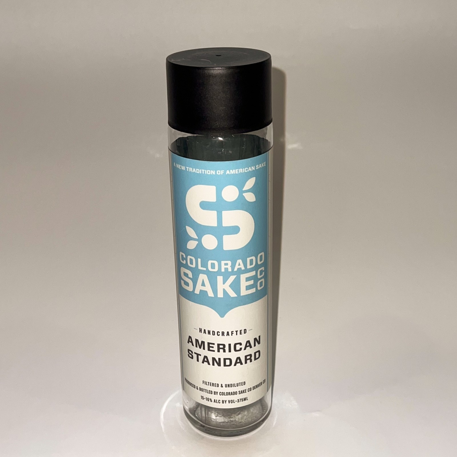 COLORADO SAKE Empty Bottle for Artists, Makers, Collectors 9" Tall