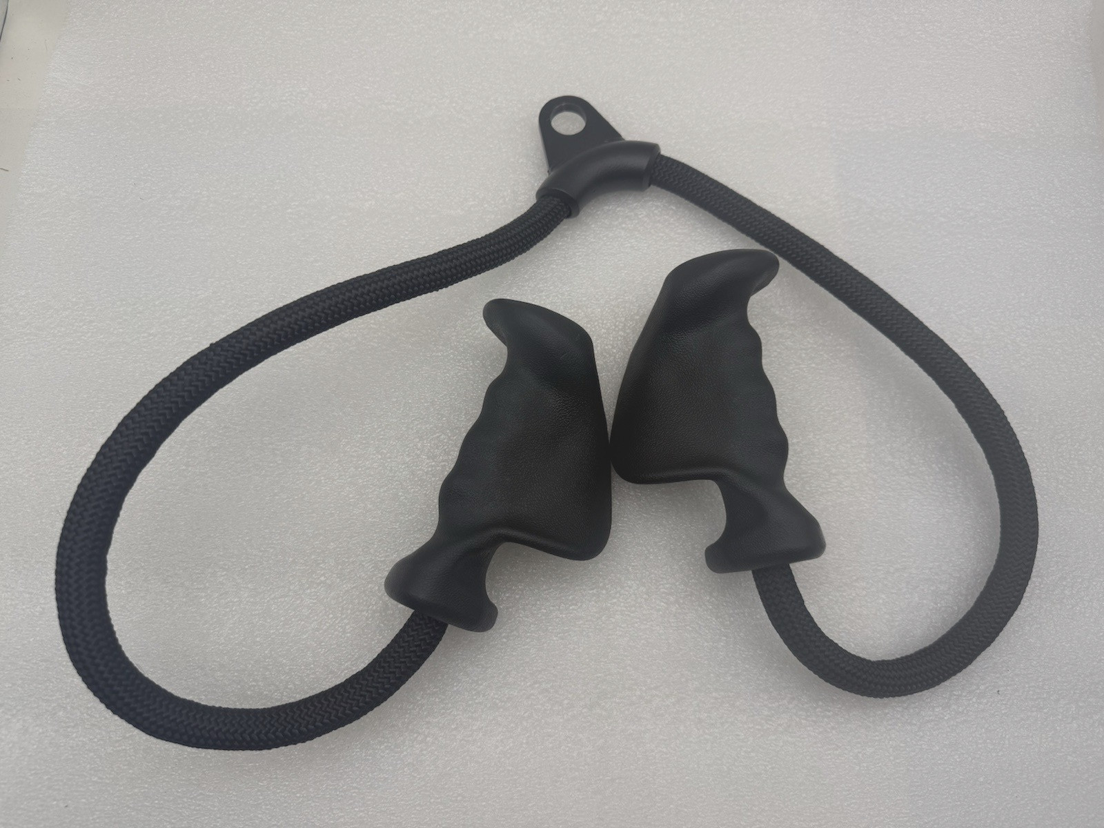 Upgraded Long Triceps Rope Pulldown Cable Attachments F Gym Bar *MISSING COVER..