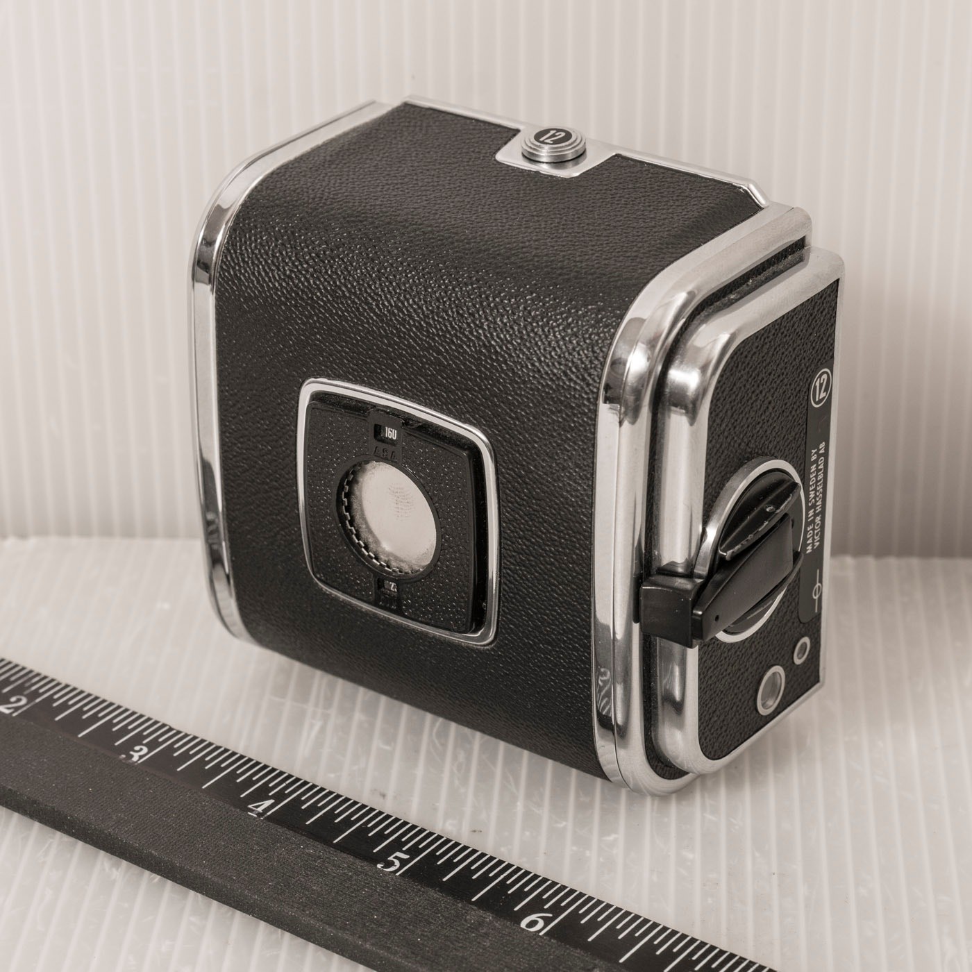 Hasselblad A12 Chrome 6x6 120 Roll Film Back (12 button)