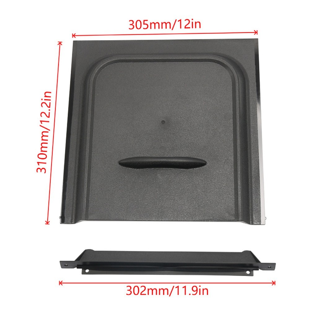 RV Screen Door Replacement Slide with Slide Stop 12 Wide Plastic for Campers