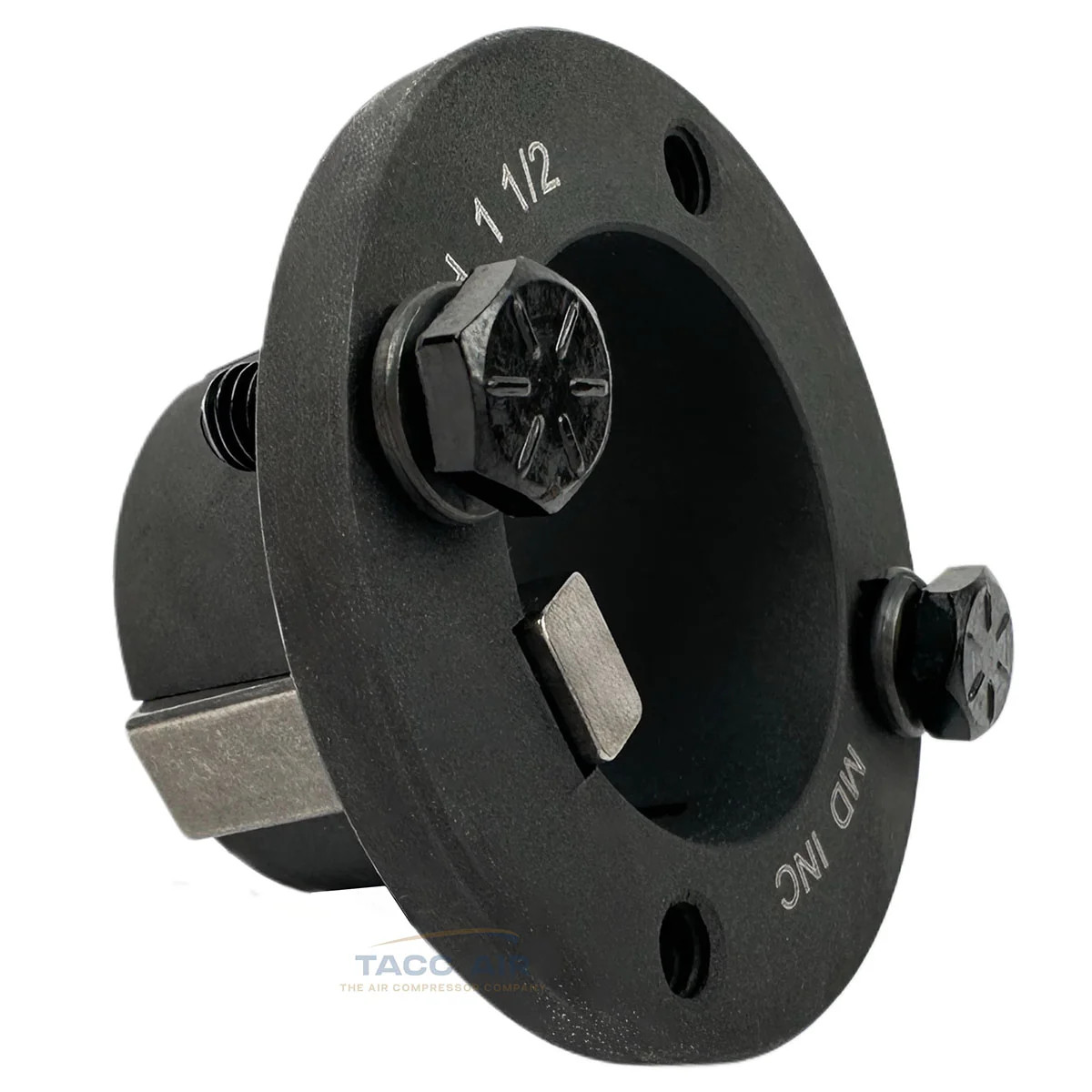 1-1/2" Bore H style Steel Sheave / Pulley Bushing Split Taper For Keyed Shaft