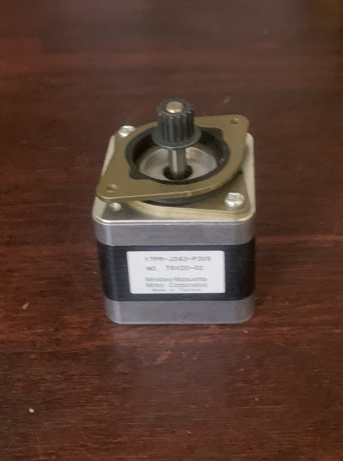 MINEBEA NEMA 17 STEPPER MOTOR HYBRID 42MM 24V 1.4A 17pm-j343-p3vs