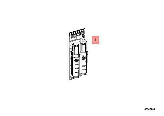BMW 259 89V K56 TOUCH-UP STICK SET ARCTIC SILVER METALLIC 51910302033