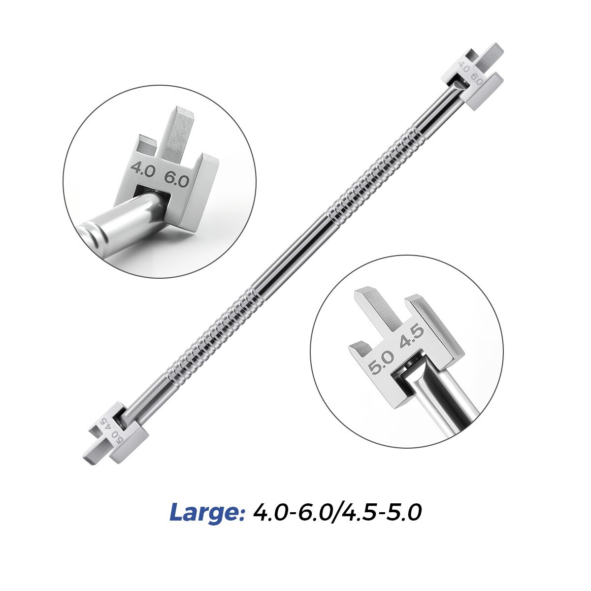 Dental Height Gauge Bracket Positioning Movable Head Orthodontic Instruments