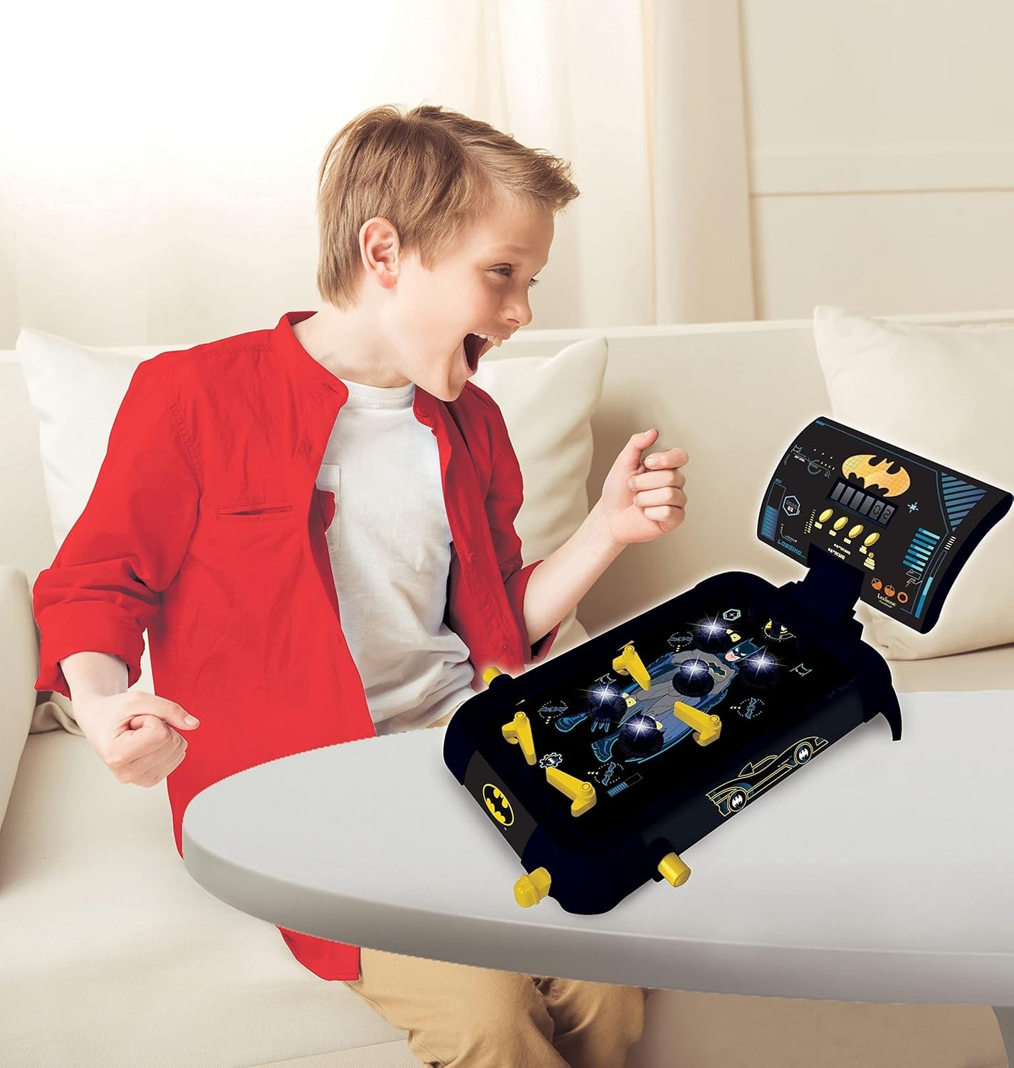 Batman Electronic Pinball Machine with Fun Sounds$