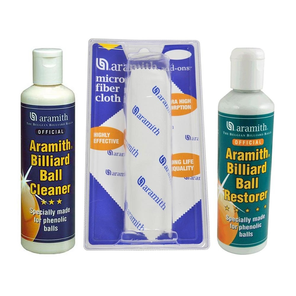 Aramith Pool Ball Cleaner Microfiber Cloth for Shiny and New Look