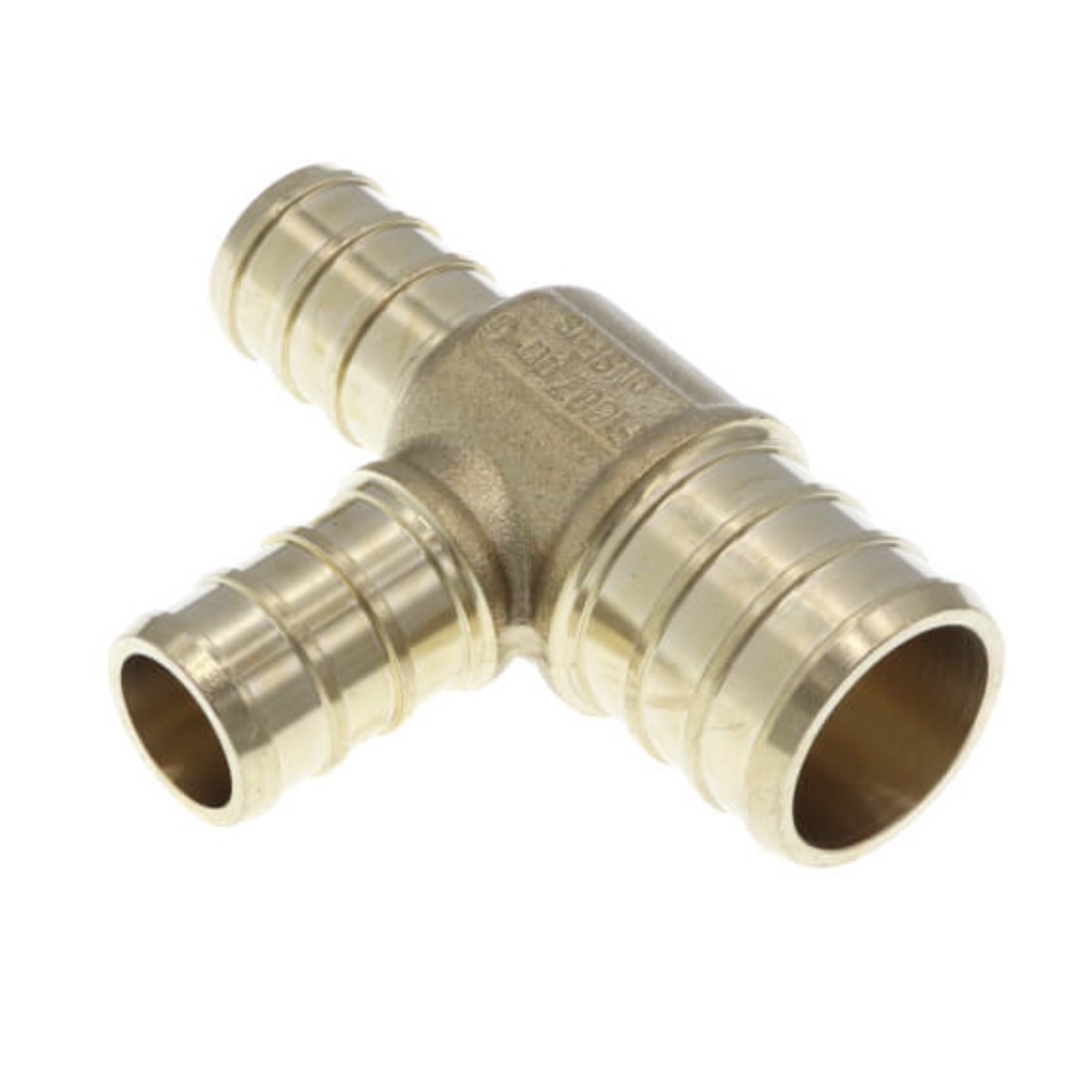 Drip Depot Brass PEX-B Barb Reducing Tee