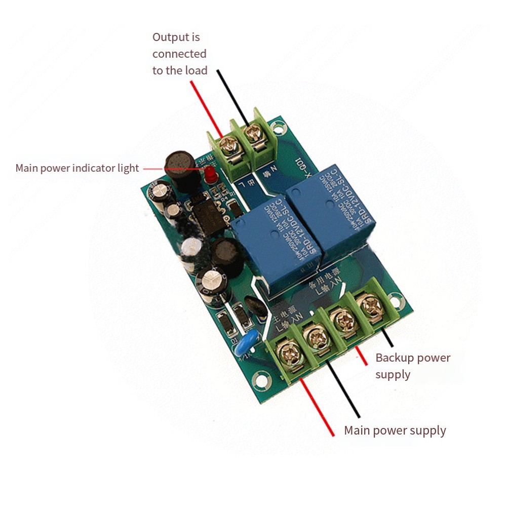 AC220V Automatic Dual Supply Switch for Effortless Transfer