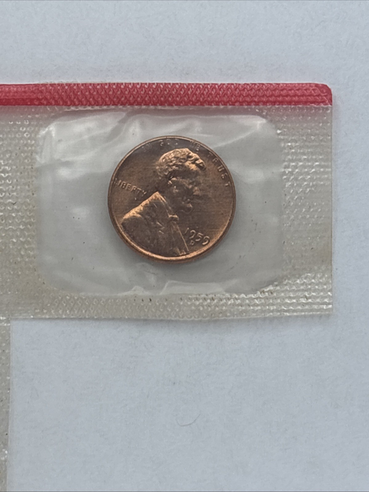 1959 Denver Mint UNCIRCULATED Set Missing Half - 90% silver quarter & dime