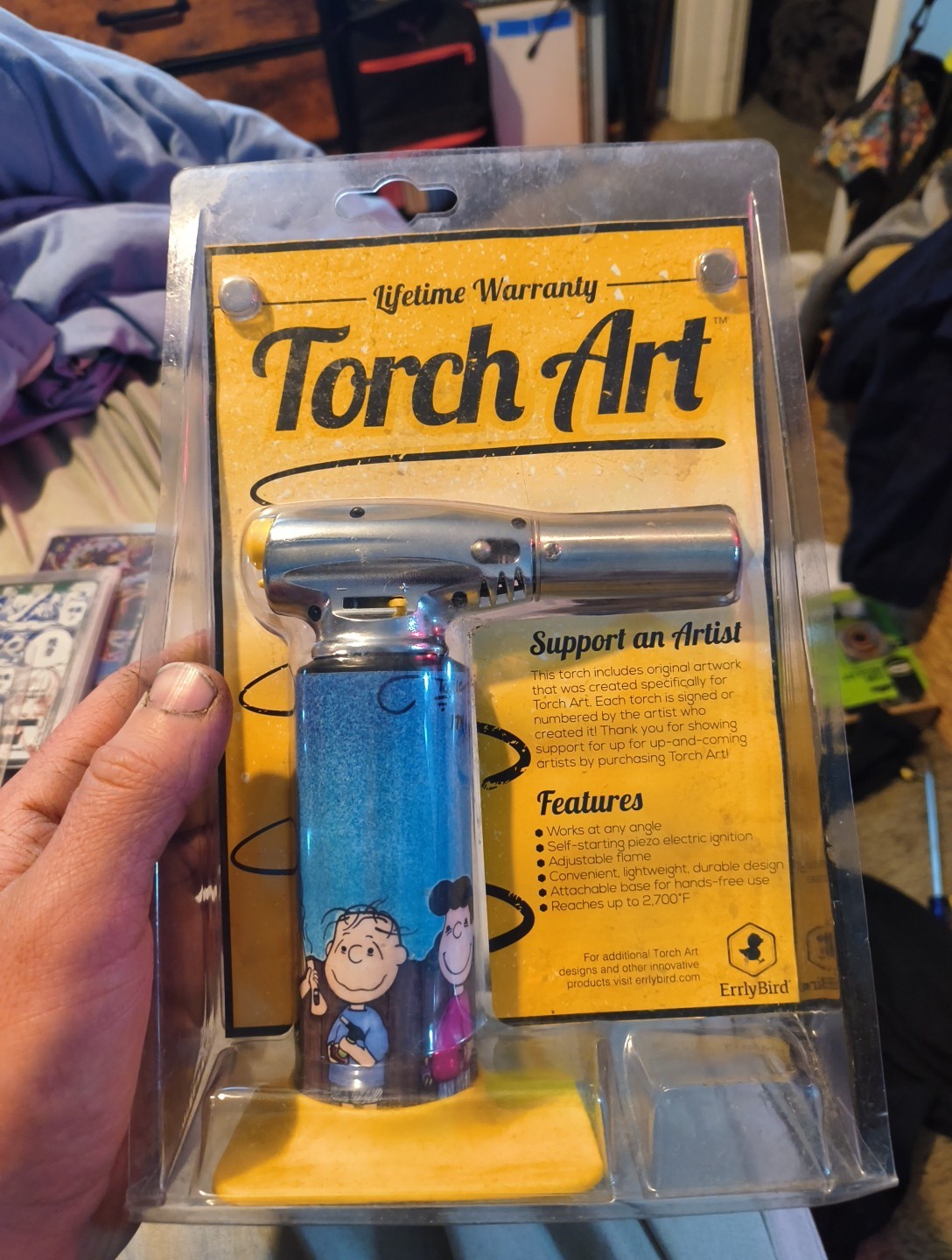 ErrlyBird Torch Art Butane Torch Signed