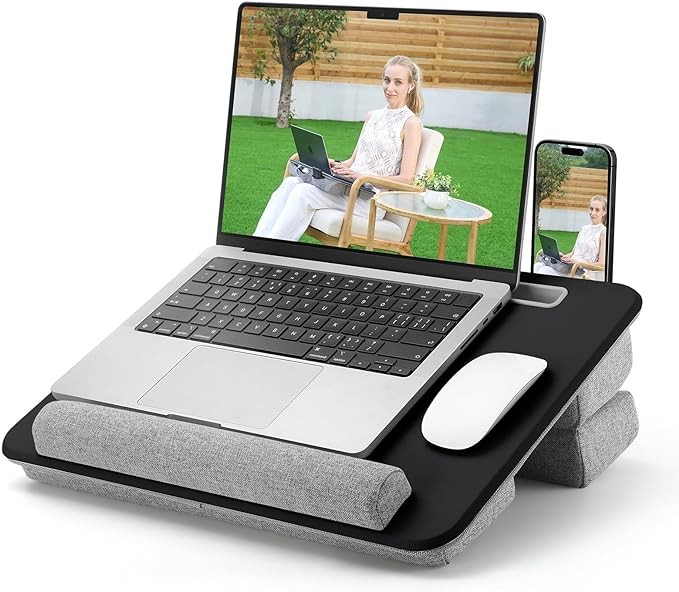 Adjustable Laptop Lap Desk Lap Desk Cushion Storage Function - Scratch & Dent