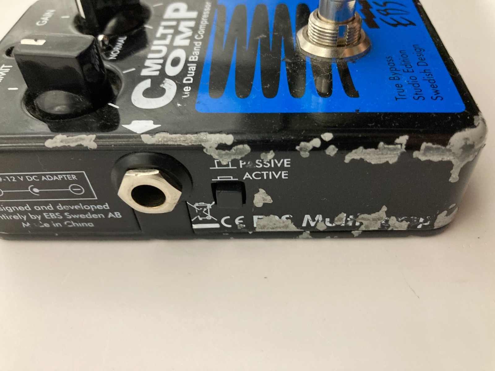 EBS MultiComp Studio Edition Compressor Pedal Tested Working