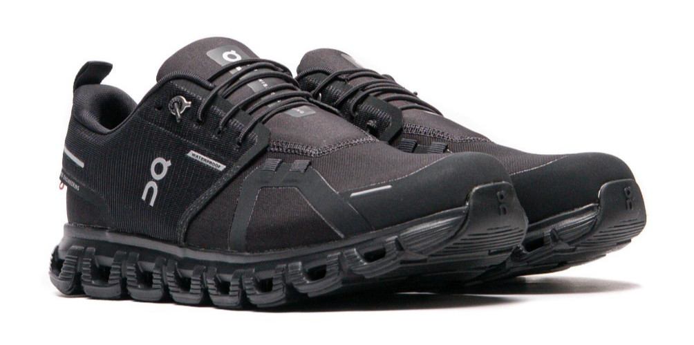 On Running Cloud 6 Waterproof All Black 3MF10061043 Men's Size New