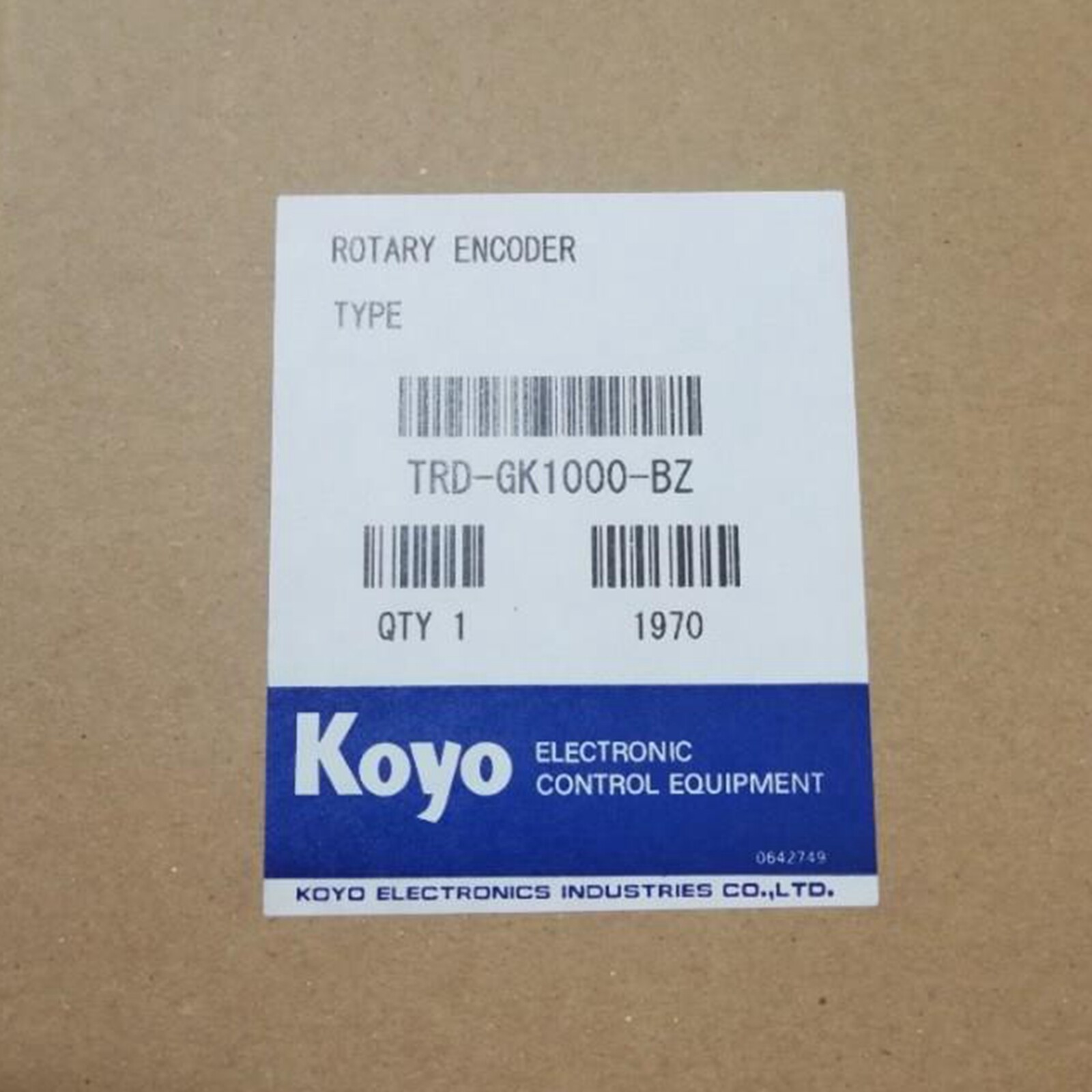 NEW KOYO Rotary Encoder TRD-GK100-BZ