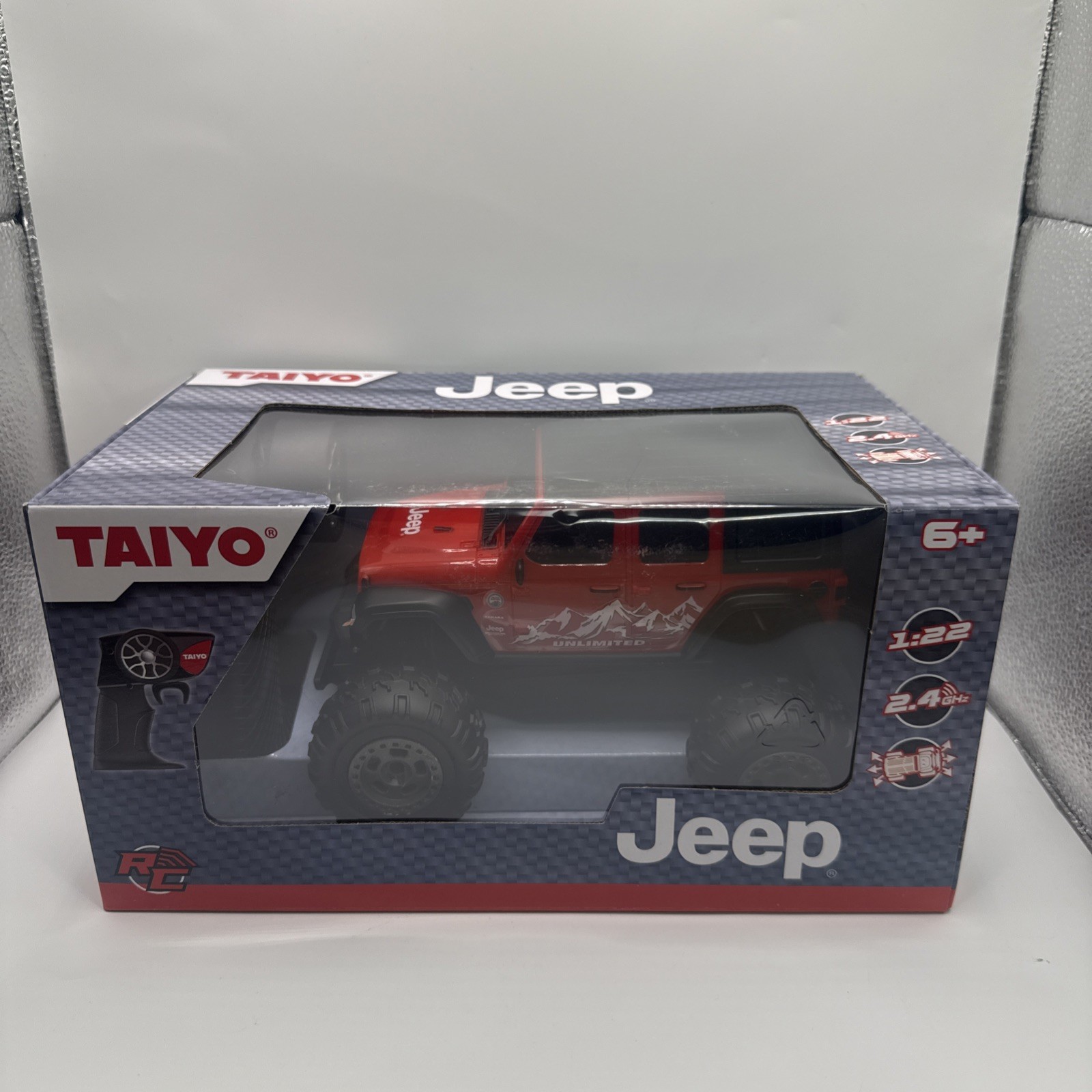 Taiyo Radio Controlled Jeep Wrangler Sahara Unlimited 220001A 2.4GHz, New in box