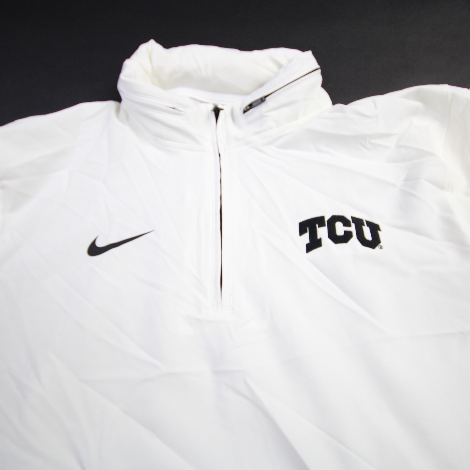 TCU Horned Frogs Nike Pullover Men's White Used S
