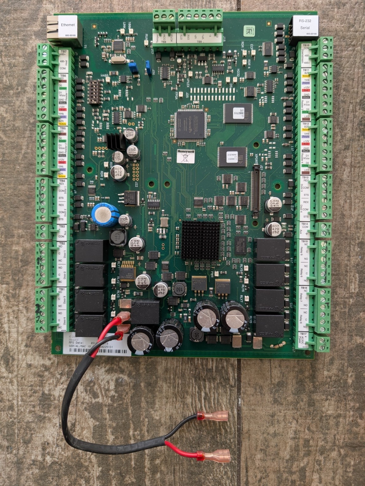 Honeywell NetAXS 4-Door Access Board | NX4PCB | NX4| P/N 800-00516B