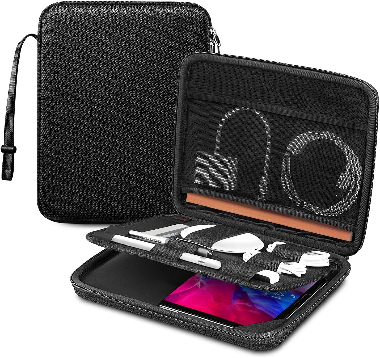 11 Inch Tablet Hard Carrying Case for iPad Pro 11/ iPad 9th 10.2/ iPad Air 5 Gen