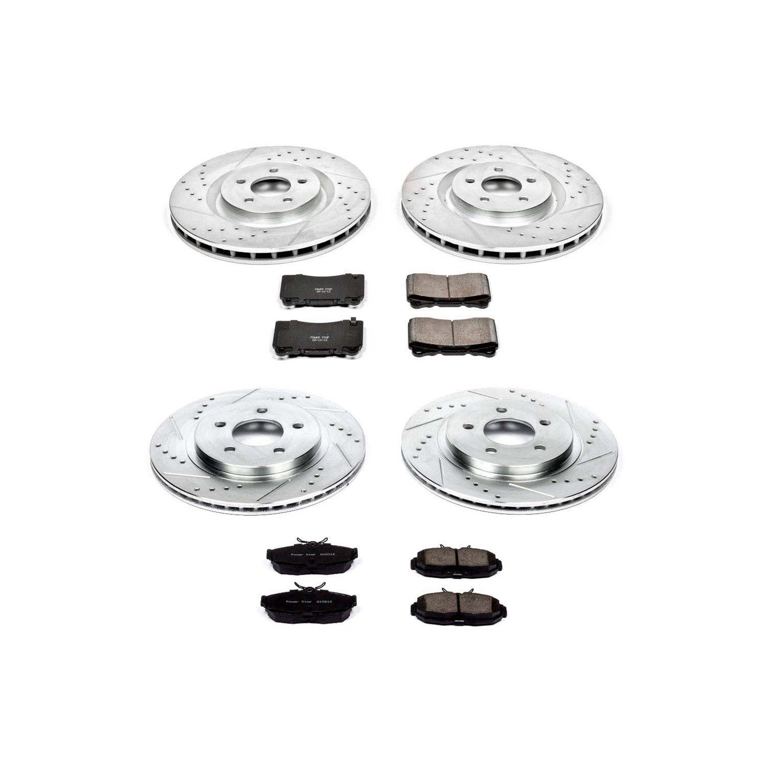 Power Stop 1-Click Brake Kit K4042