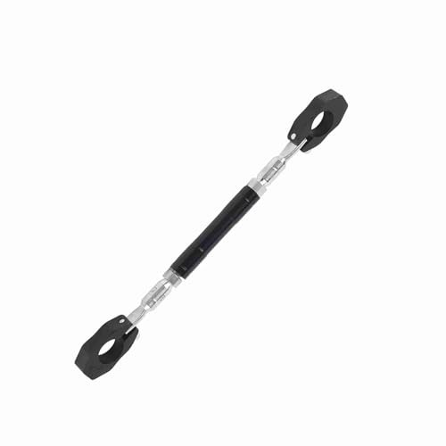 Aluminum Brace Bar Handlebar Stabilizer Motorcycle Handlebar Bike Brace Black