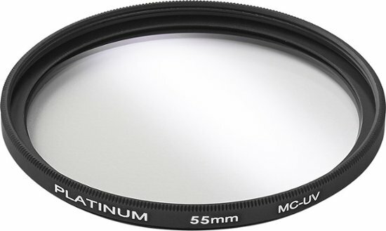 Genuine Platinum 55mm UV multi coated Lens Filter