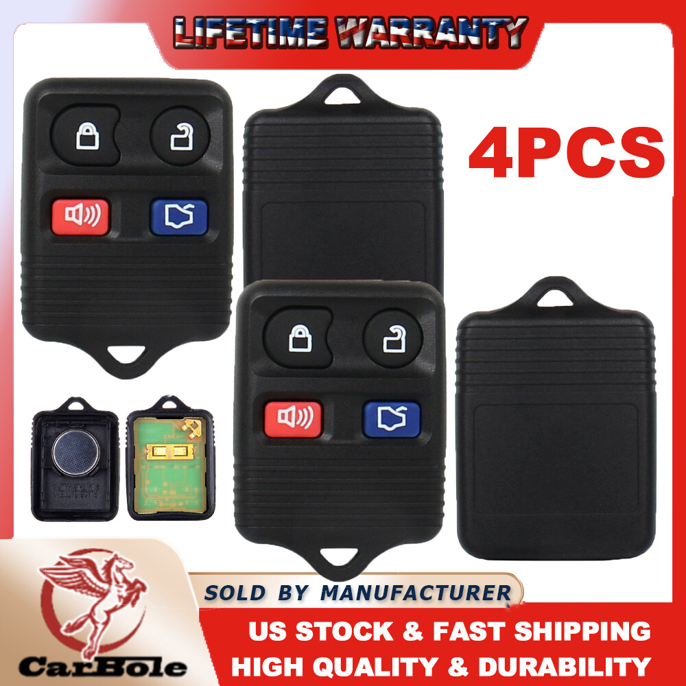 4X Keyless Remote Control Car Entry Key Fob For Ford Escape Explorer 1999-2005