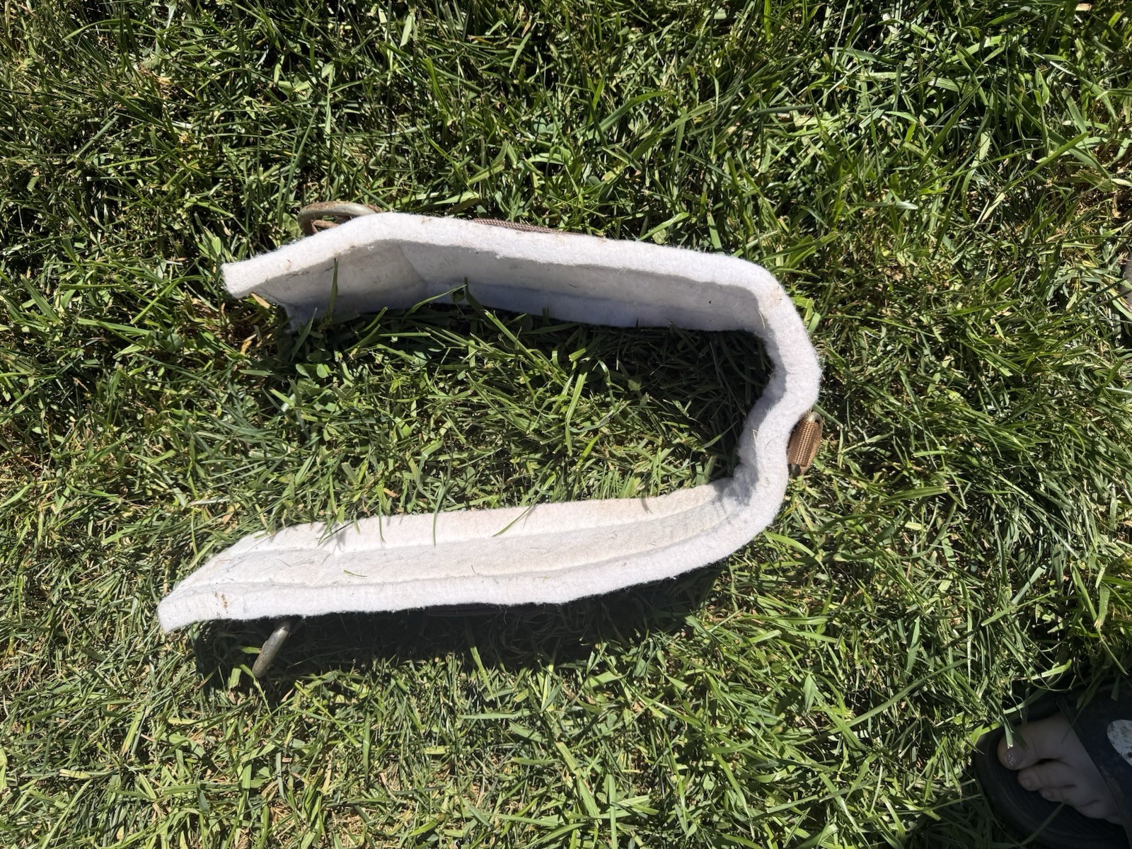 Used 1” Thick Quality Felt Western Girth 34” Western Tack Horse Size