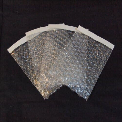 100 Pack 7"x8.5" Bubble Out Pouches Bags Protective Mailers Self Seal Cushion