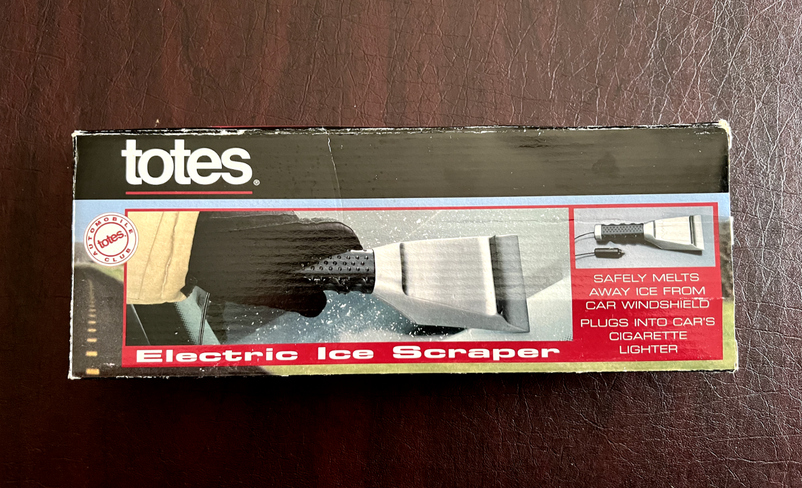 Totes Electric Ice Scraper 12v Heated Windshield Scraper Auto Squeegee LED Light
