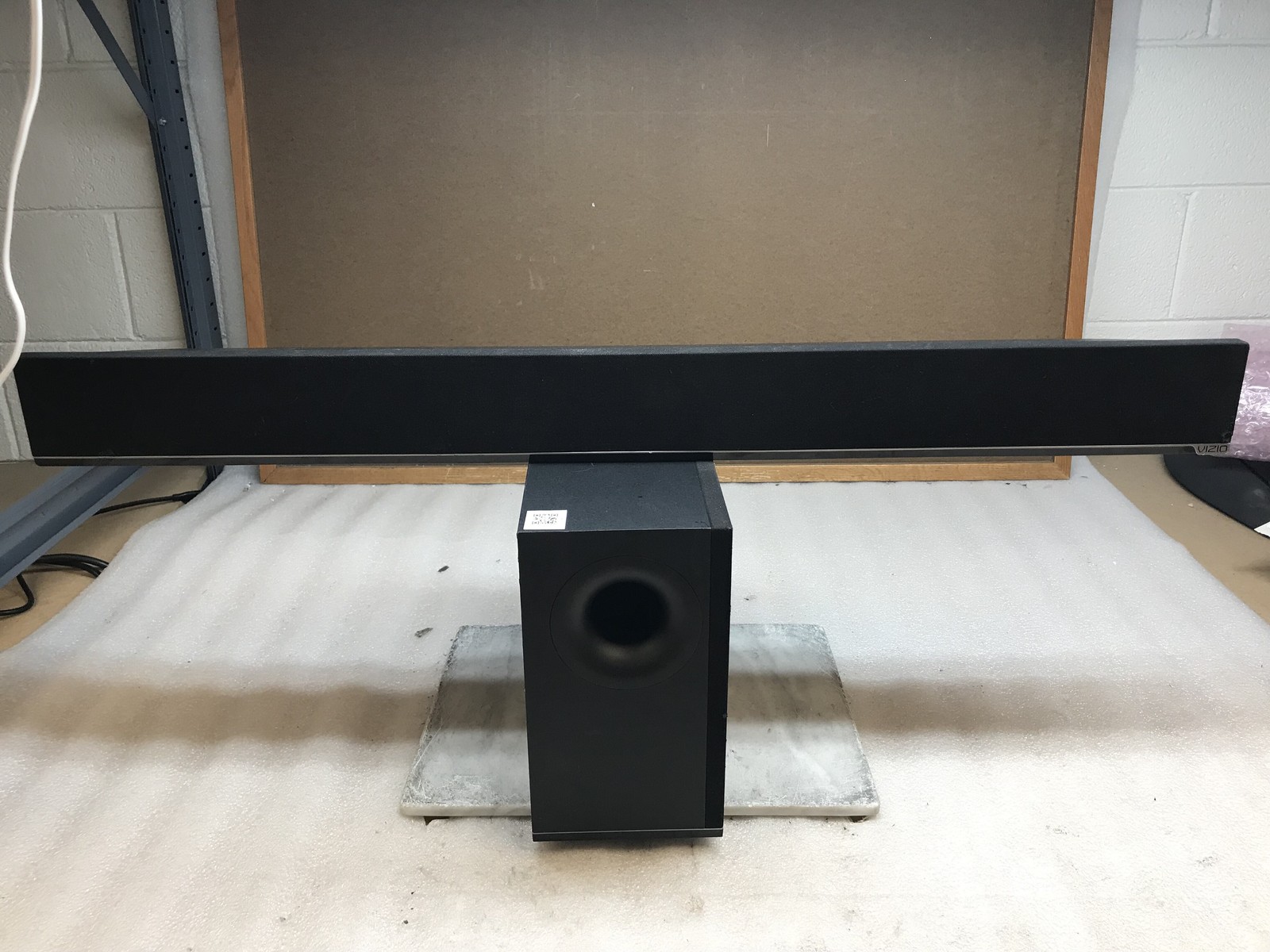 VIZIO S3851W-D4 Subwoofer with s3851 w-04 Soundbar with Power Cable