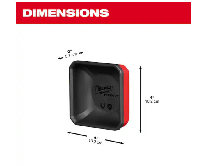 Milwaukee PACKOUT Magnetic Bin Tool Holder, Organize & Store Small Items