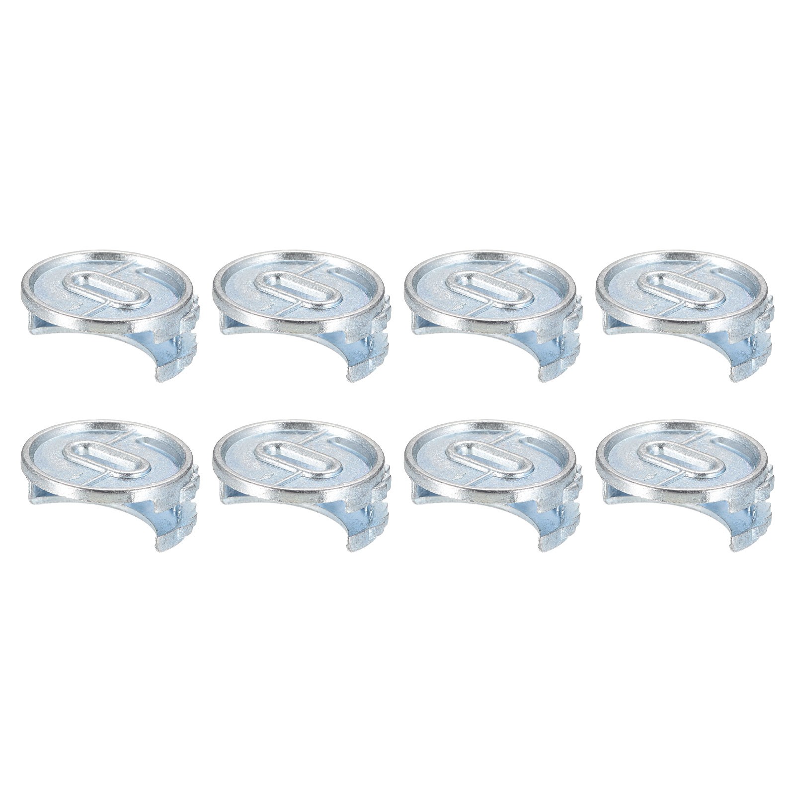 8pcs Cam Lock Nut for Furniture 24mm x 11mm Joint Connector Locking Nuts