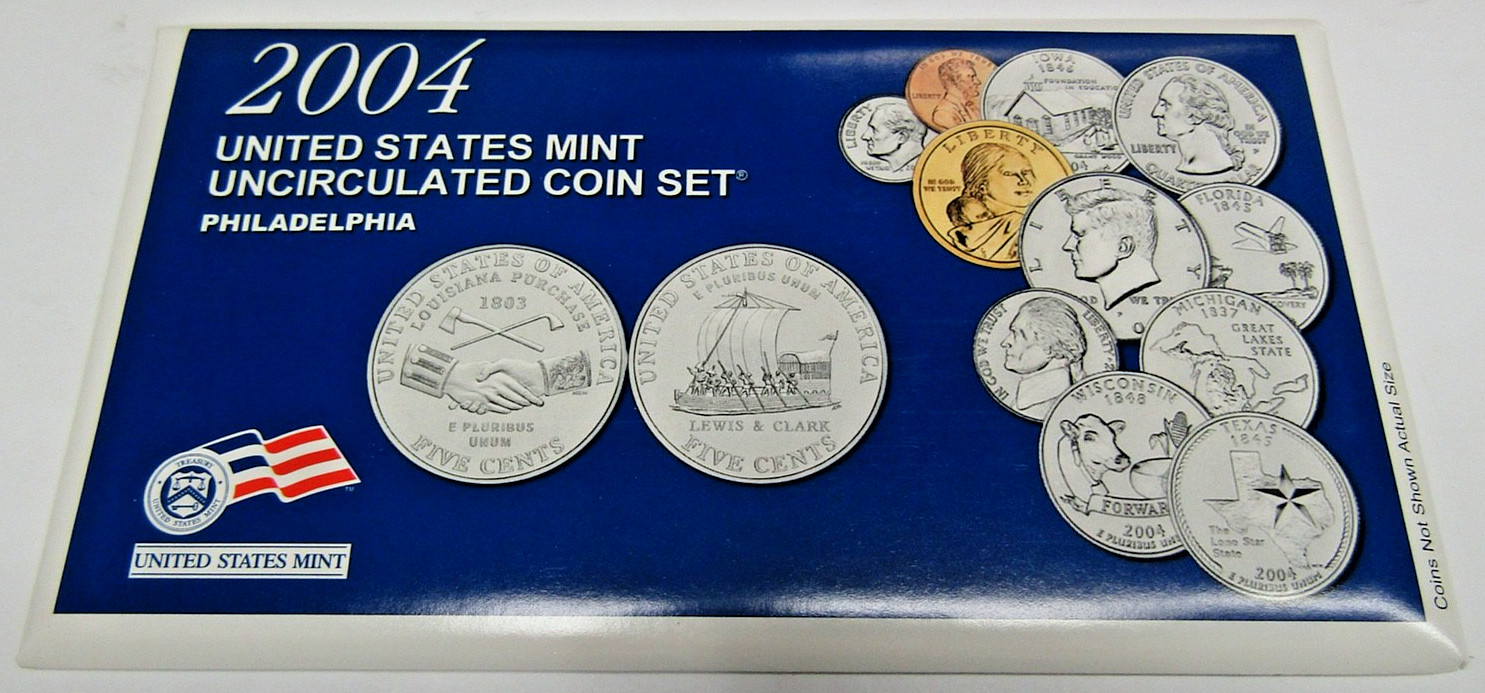 2004 P United States Mint Uncirculated Coin Set
