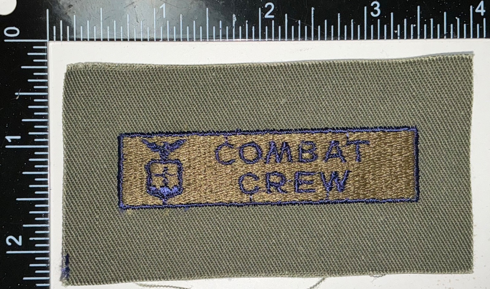 Cold War USAF US Air Force Combat Crew SUBDUED Cloth Badge Patch