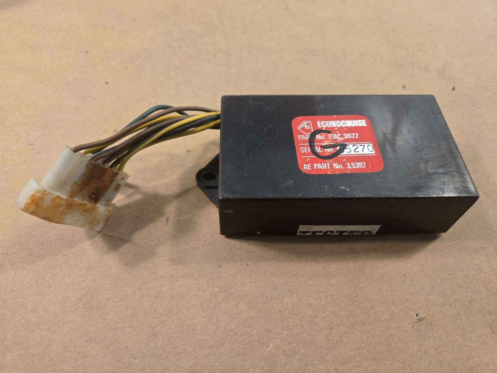 Jaguar XJ6 S3 Cruise Control Module DAC3672