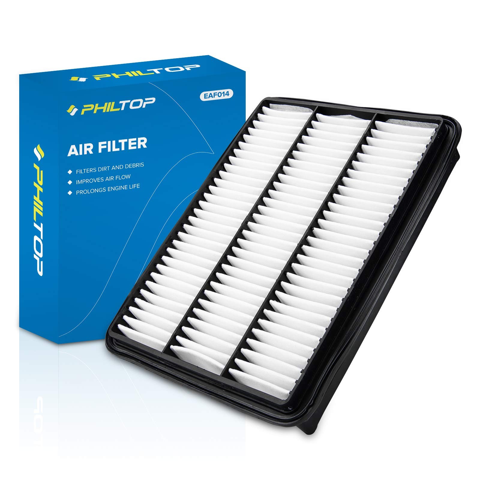 PHILTOP Engine Air Filter CA8918 for Toyota 4Runner Land Cruiser Sequoia Tundra