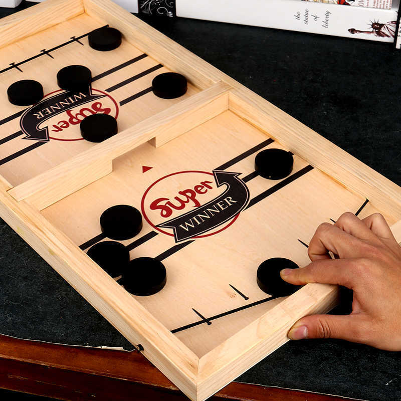 Fast Sling Puck Game ,Slingshot Games Toy,Paced Winner Board Games Toys for Kids