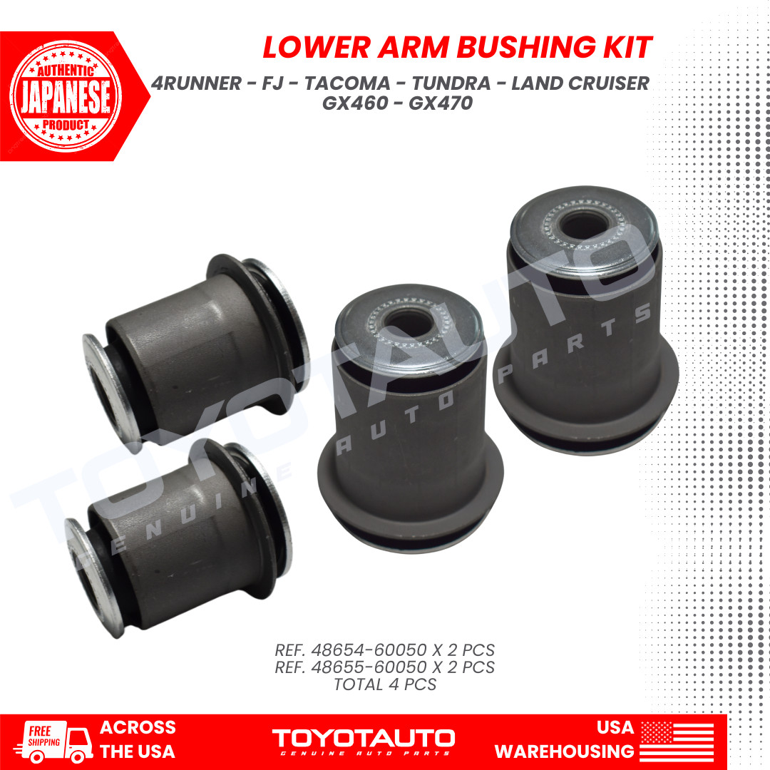 Toyota Genuine Bushing Kit 48654 48655 for TACOMA 4RUNNER GX470 GX460 FJ CRUISER