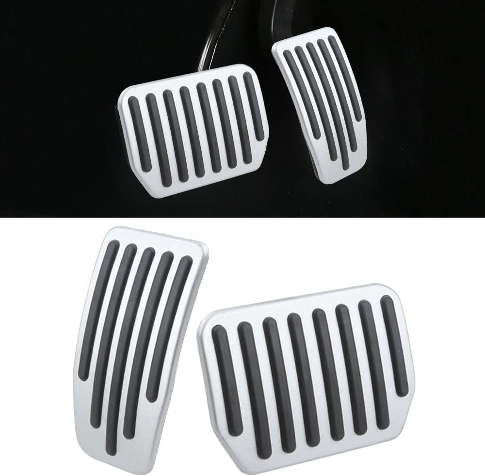 Senzeal Pedal Covers for Tesla Model 3 Model Y 2017-2024 and Model 3 Highland Al