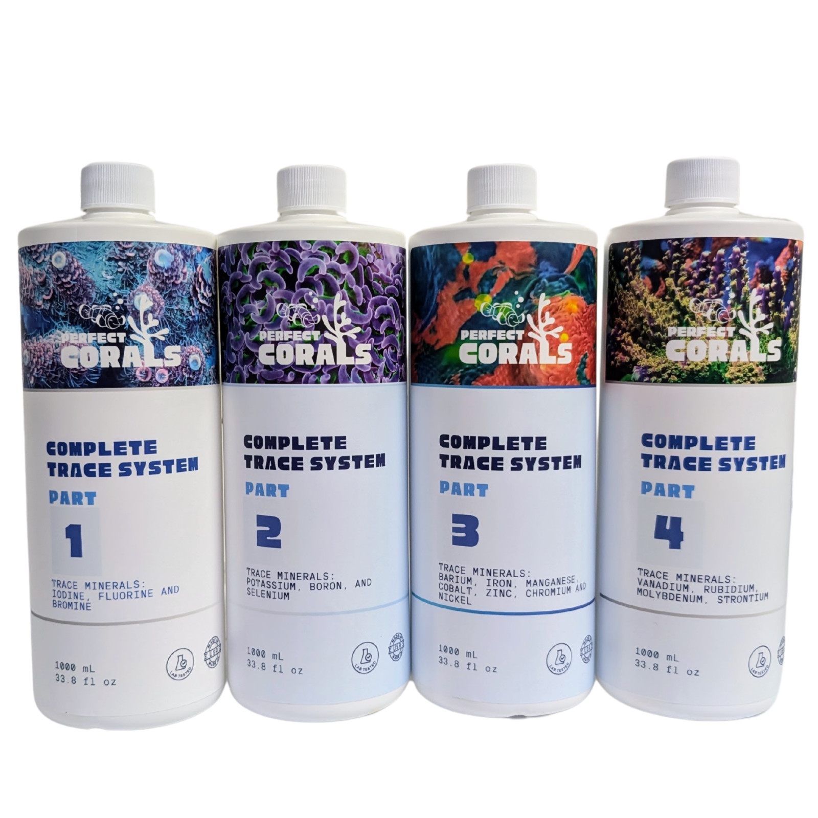 Complete Trace System - 4 part - 1000 mL- Major and Minor Trace Elements