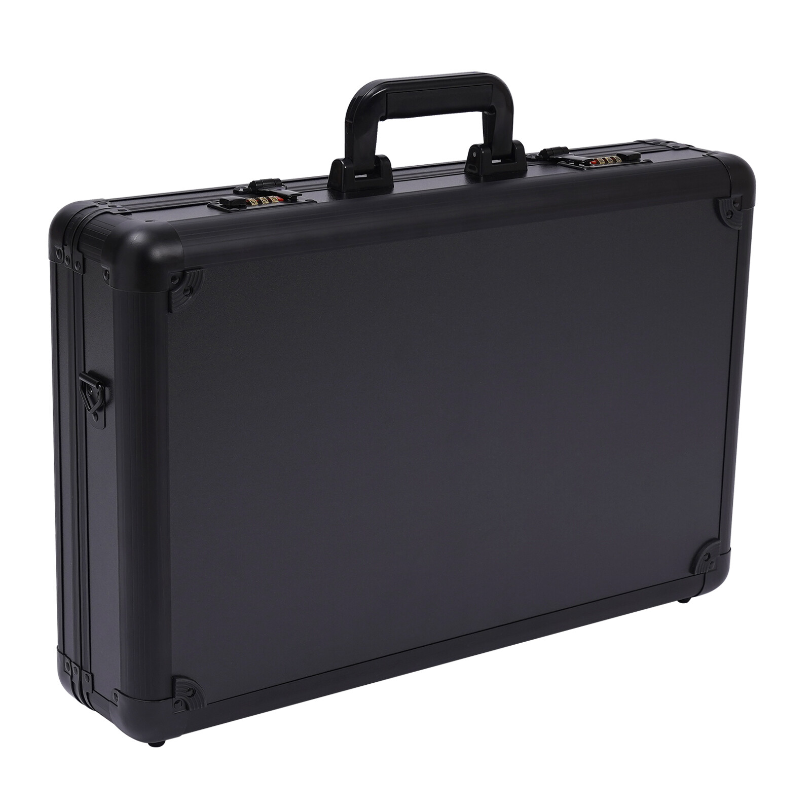 Professional Black Barber Suitcase with Digital Lock & Ample Storage