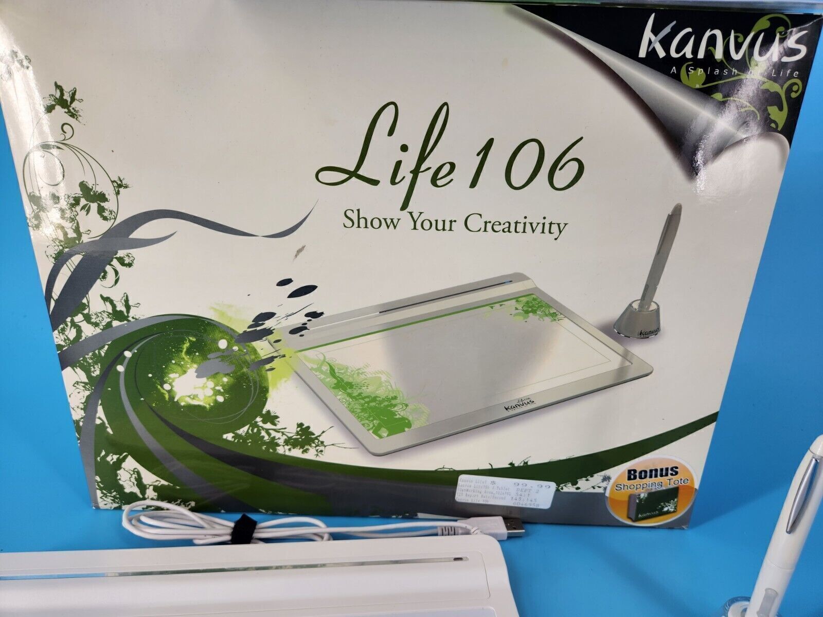 Kanvus Life 106 Creativity Tablet Graphic Design