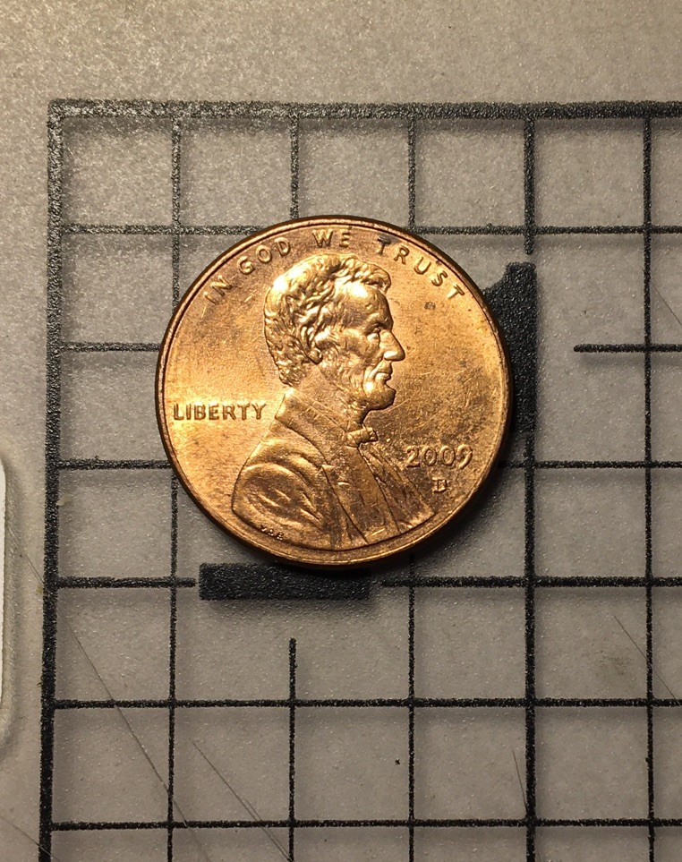 2009 D Penny US Currency Coin, Uncertified Circulated, ￼Lincoln Anniversary Cent