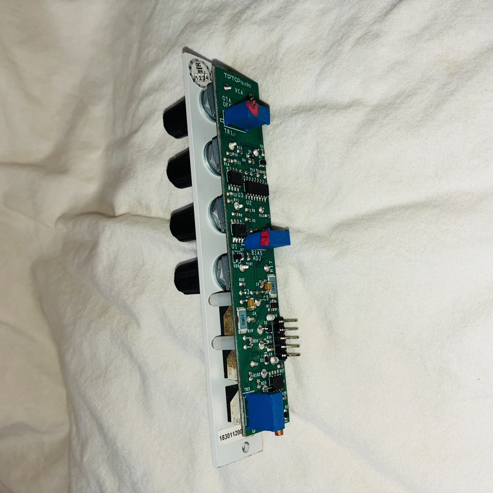 Tiptop Audio VCA Voltage Controlled Amplifier Eurorack
