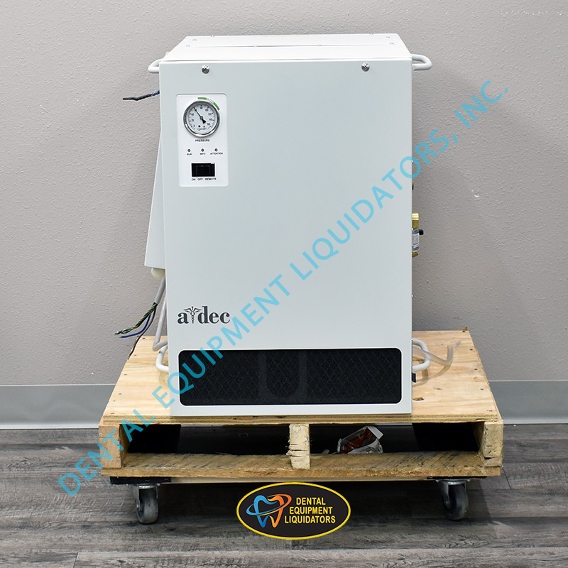 A-dec Adec Dental Air Compressor Model SC3 - Oil Free- 1-3 User  GREAT DEAL New
