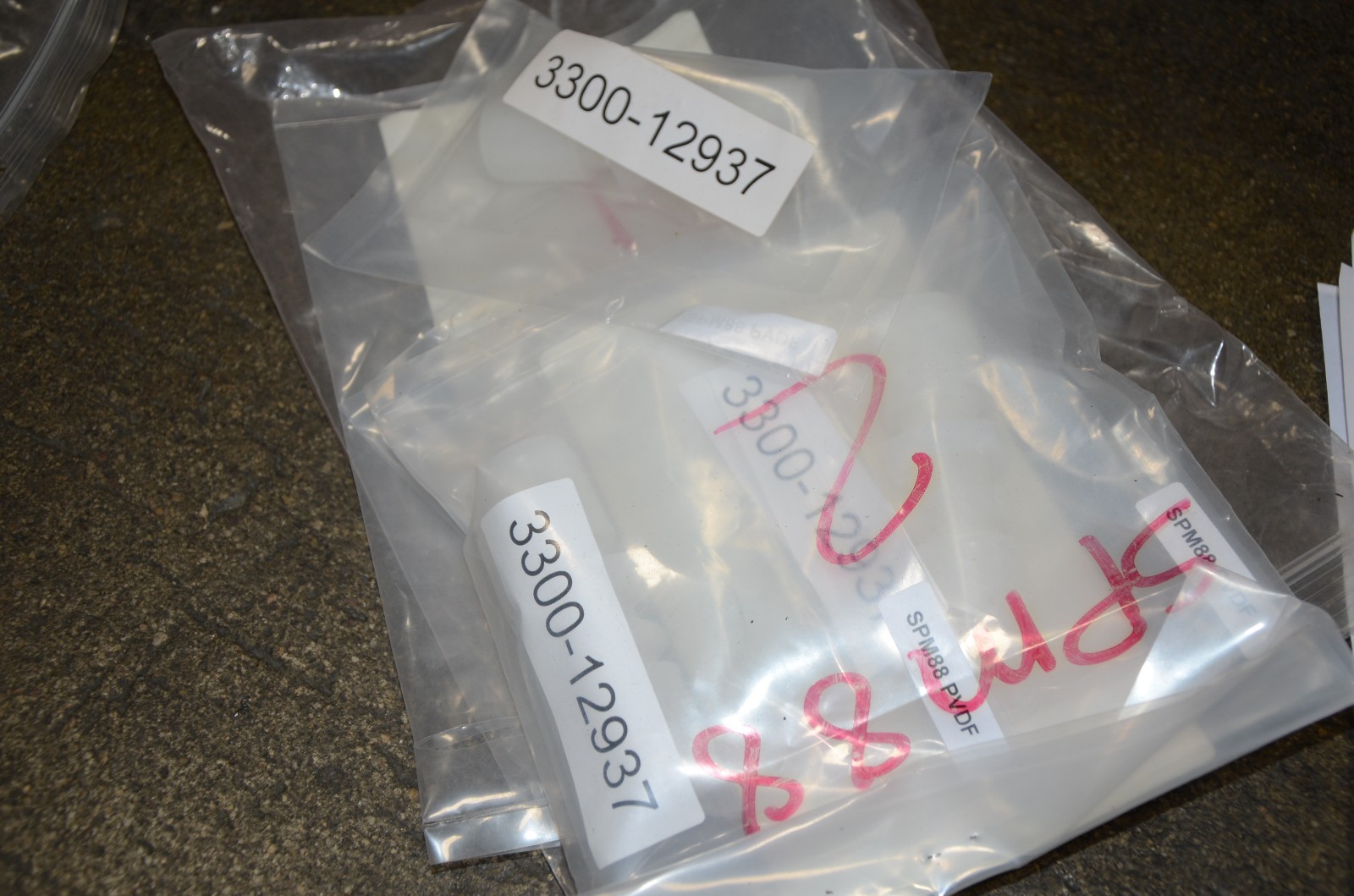 Harrington SPM88 SPM-88 1/2 Inch Union PTFE Fittings Adapters  2 Count Lot NEW