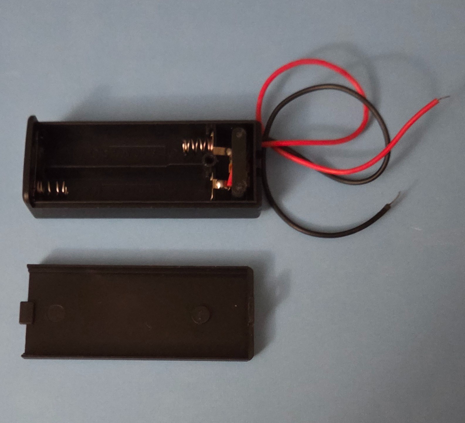 4-Pack AAA DIY Battery Holder Case Box 3V With Power Switch With Wire